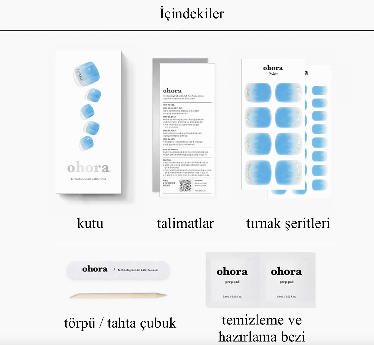 P Just Chilling Jel Tırnak 30 Adet 2 Kullanım