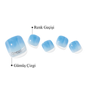 P Just Chilling Jel Tırnak 30 Adet 2 Kullanım