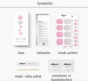 P Love Sparkle Jel Tırnak 30 Adet 2 Kullanım