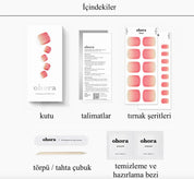 P Marsala Mood Jel Tırnak 32 Adet 2 Kullanım