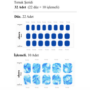 P Mer Jel Tırnak 30 Adet 2 Kullanım