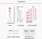 P Mermaid Dust Jel Tırnak 30 Adet 2 Kullanım