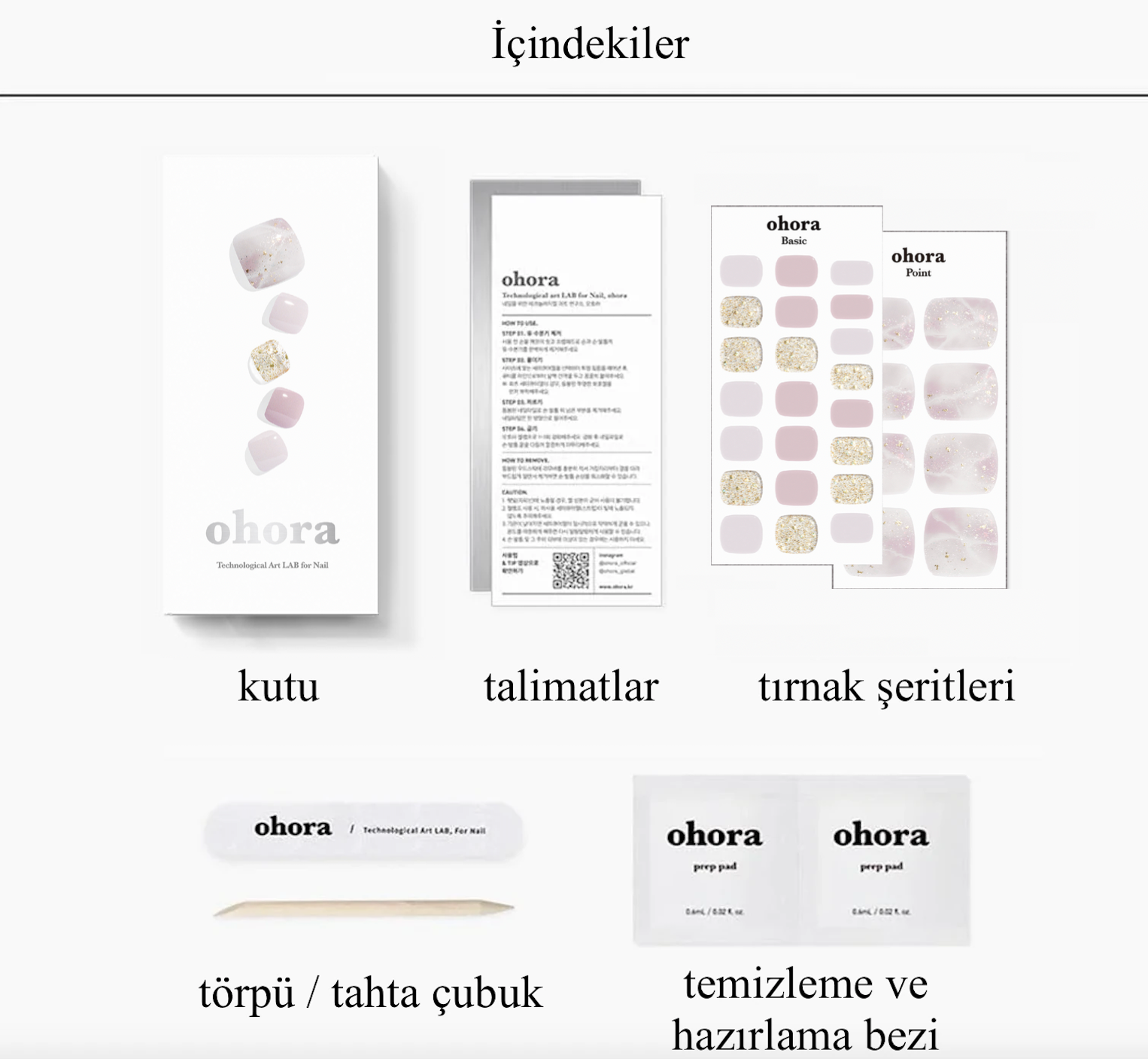 P Mirage Jel Tırnak 30 Adet 2 Kullanım