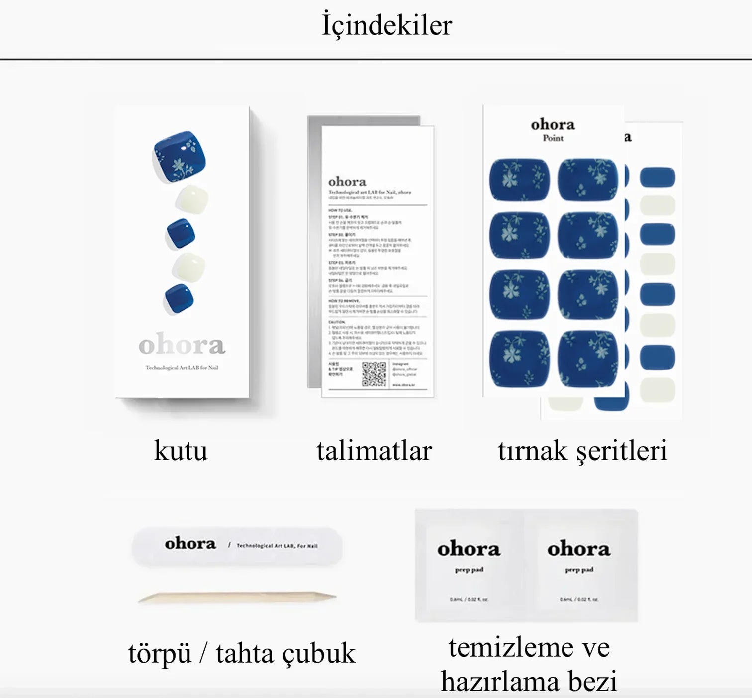 P Night Bud Jel Tırnak 32 Adet 2 Kullanım