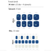 P Night Bud Jel Tırnak 32 Adet 2 Kullanım