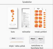 P Orange Blossom Jel Tırnak 32 Adet 2 Kullanım