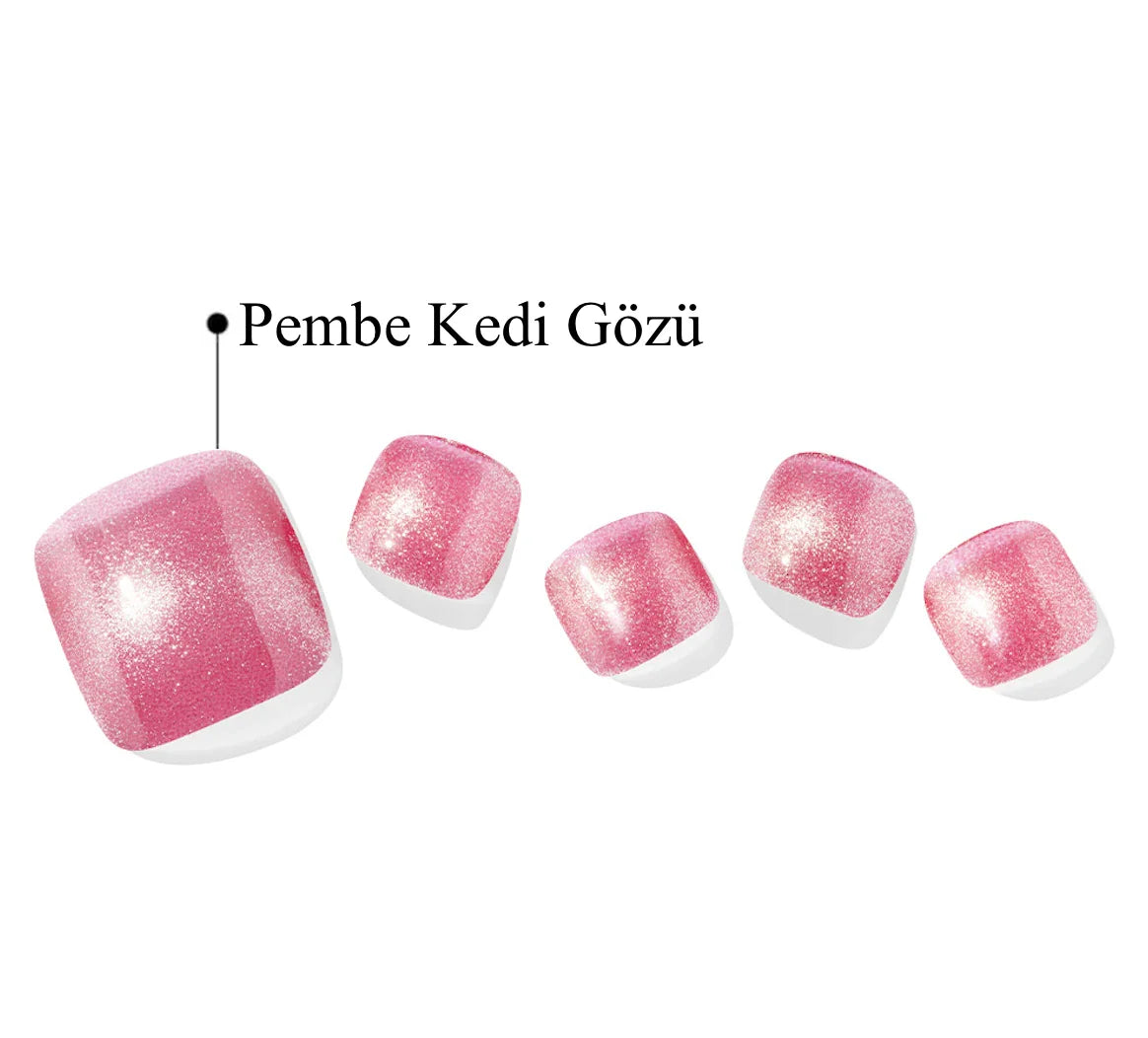 P Redberry Jel Tırnak 32 Adet 2 Kullanım