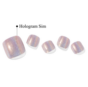 P Rosy Chrome Jel Tırnak 30 Adet 2 Kullanım