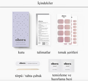 P Rosy Chrome Jel Tırnak 30 Adet 2 Kullanım