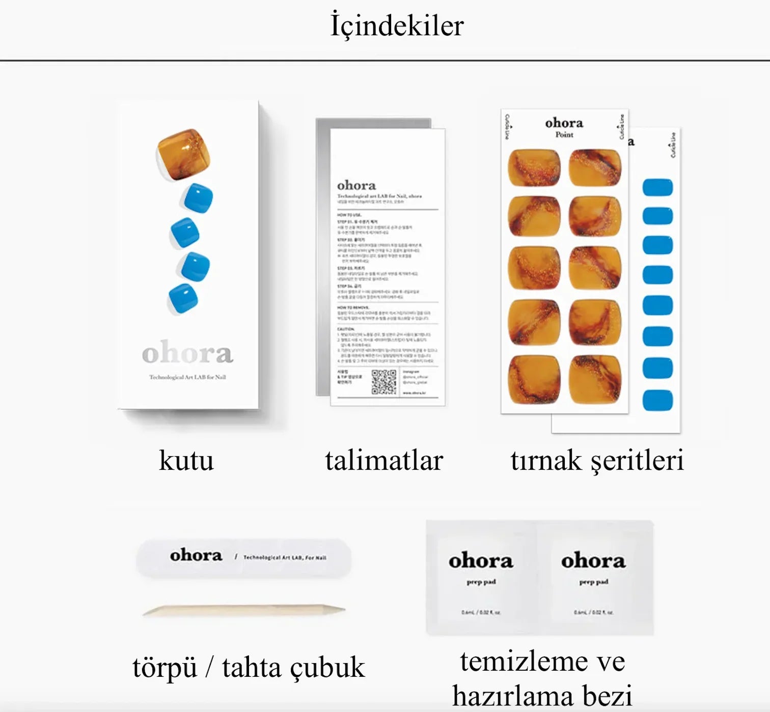 P Summer Drive Jel Tırnak 32 Adet 2 Kullanım