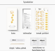 P Sun Daisy Jel Tırnak 32 Adet 2 Kullanım