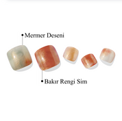 P Tasogare Jel Tırnak 30 Adet 2 Kullanım