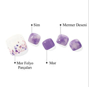 P View Jel Tırnak 32 Adet 2 Kullanım