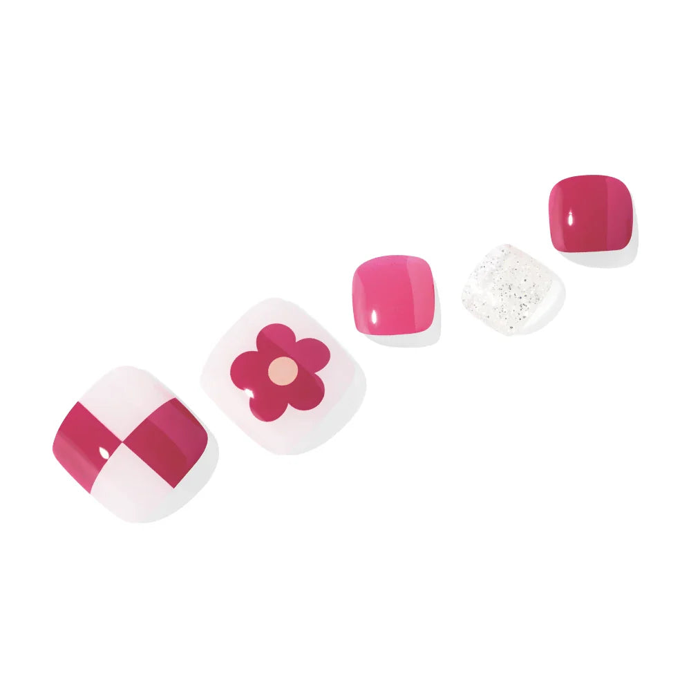 P Viva Flower Jel Tırnak 30 Adet 2 Kullanım