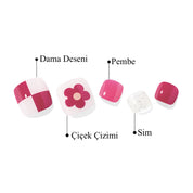 P Viva Flower Jel Tırnak 30 Adet 2 Kullanım