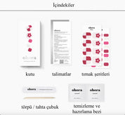 P Viva Flower Jel Tırnak 30 Adet 2 Kullanım