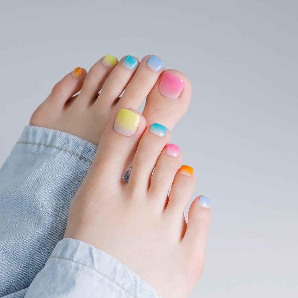 P Watercolor Jel Tırnak 30 Adet 2 Kullanım