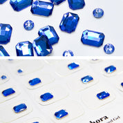 Round Square Jel Tırnak 12 Adet 1 Kullanım