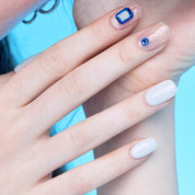 Round Square Jel Tırnak 12 Adet 1 Kullanım