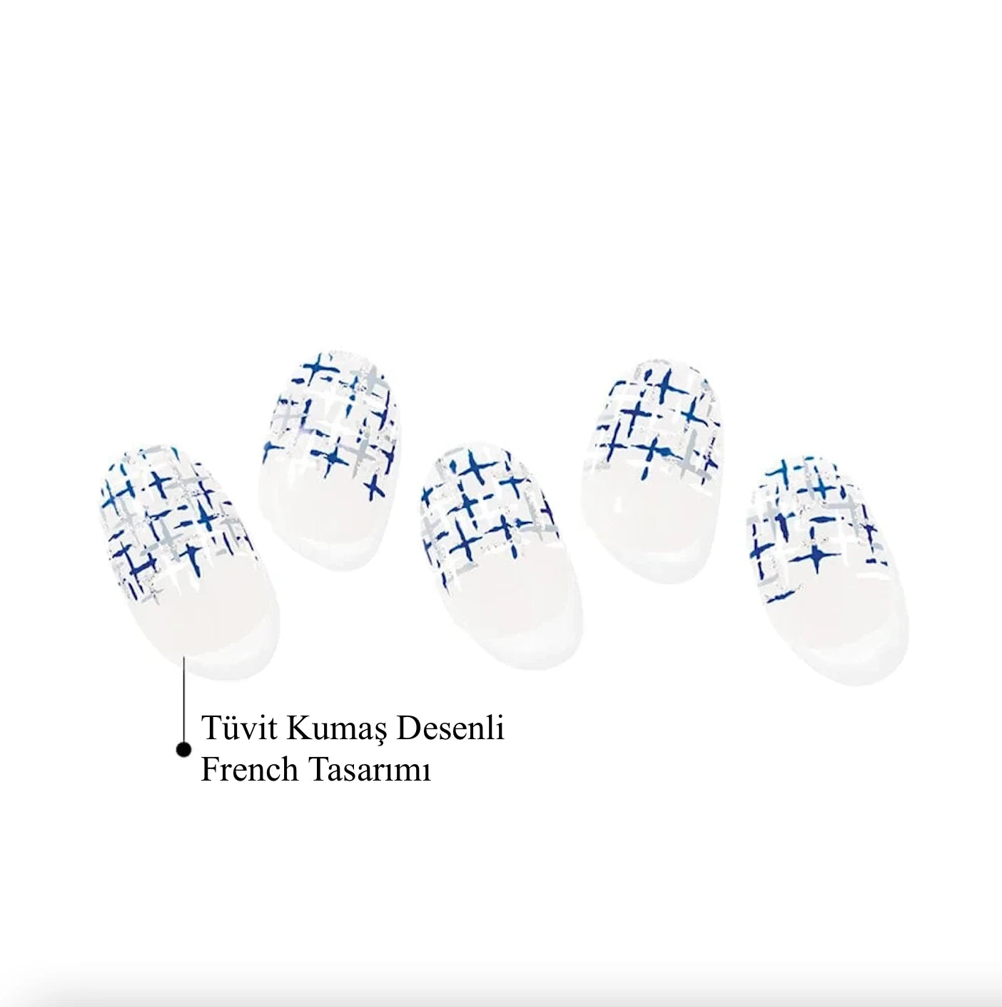 N Tweedy Jel Tırnak 30 Adet, 2 Kullanım