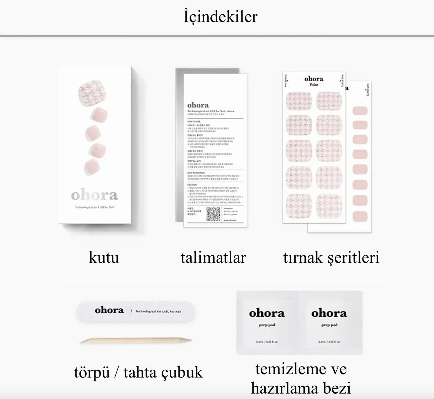 P Bright Jel Tırnak 32 Adet, 2 Kullanım