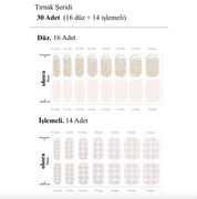 N Mellow Jel Tırnak 30 Adet, 2 Kullanım