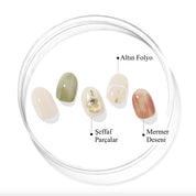 N Afternoon Garden Jel Tırnak 30 Adet, 2 Kullanım