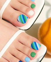 Ohora X Daze Dayz Lollie + Lollie Stripe  Manikür Pedikür Seti