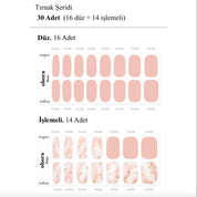 N Memory Jel Tırnak 30 Adet, 2 Kullanım