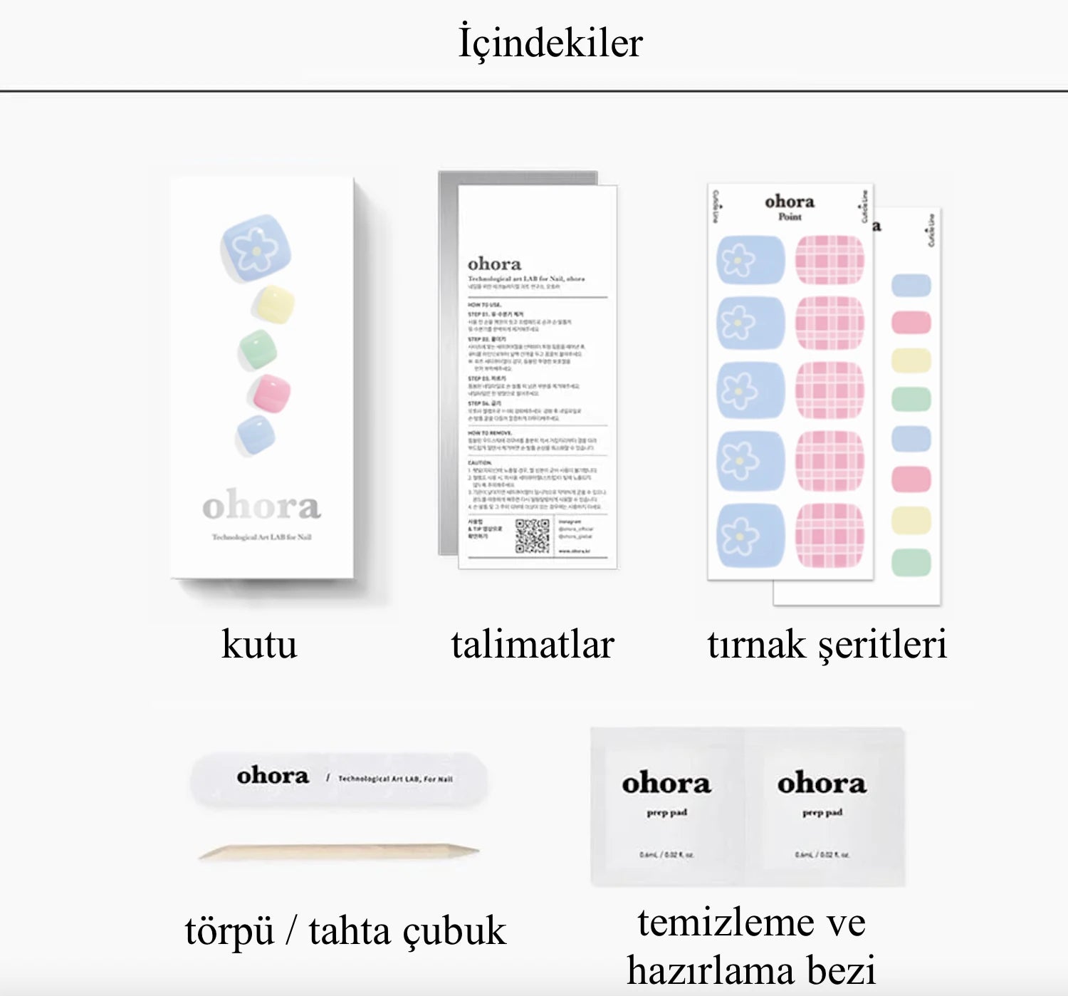 P Darling Jel Tırnak 32 Adet, 2 Kullanım