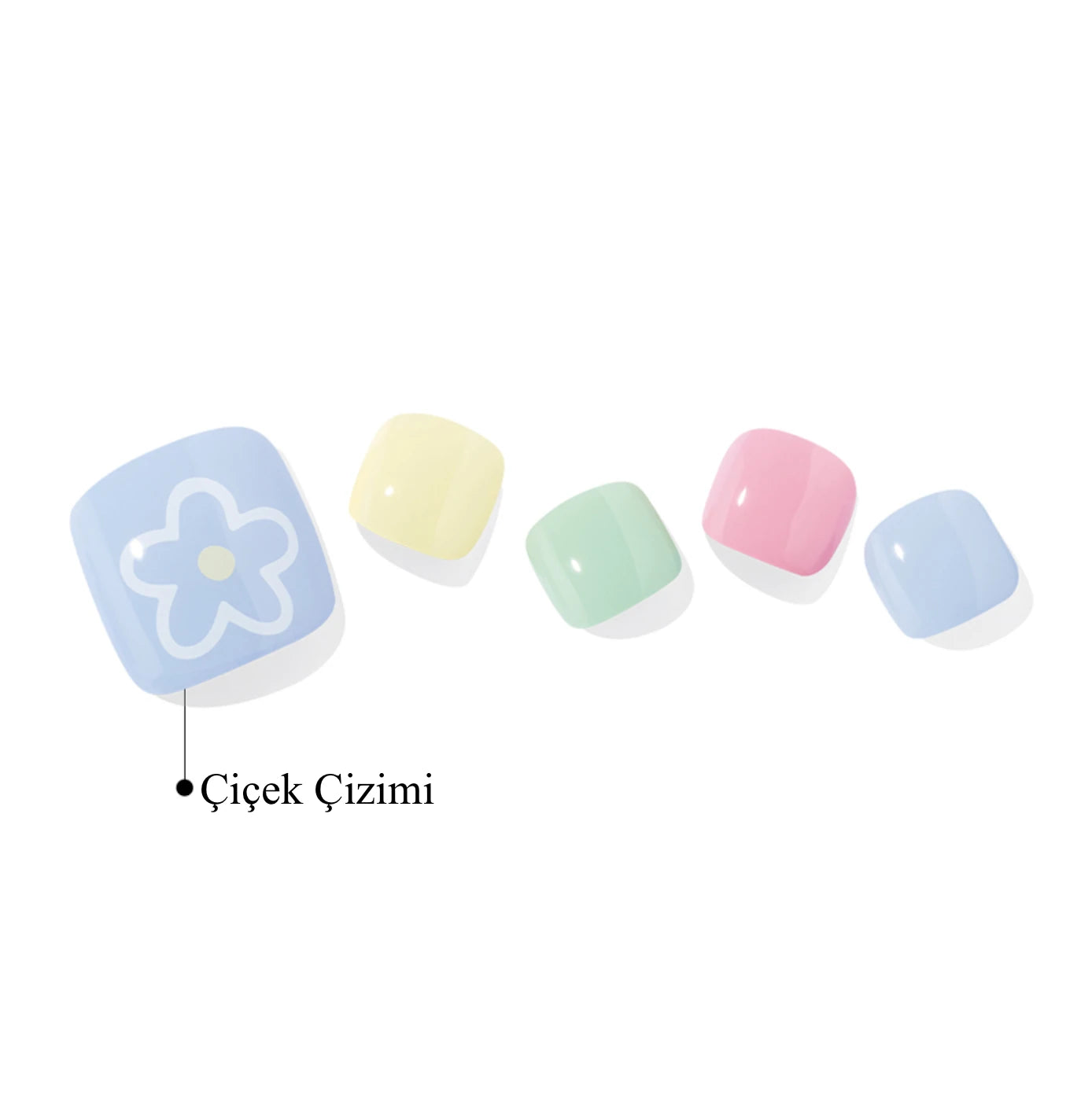 P Darling Jel Tırnak 32 Adet, 2 Kullanım