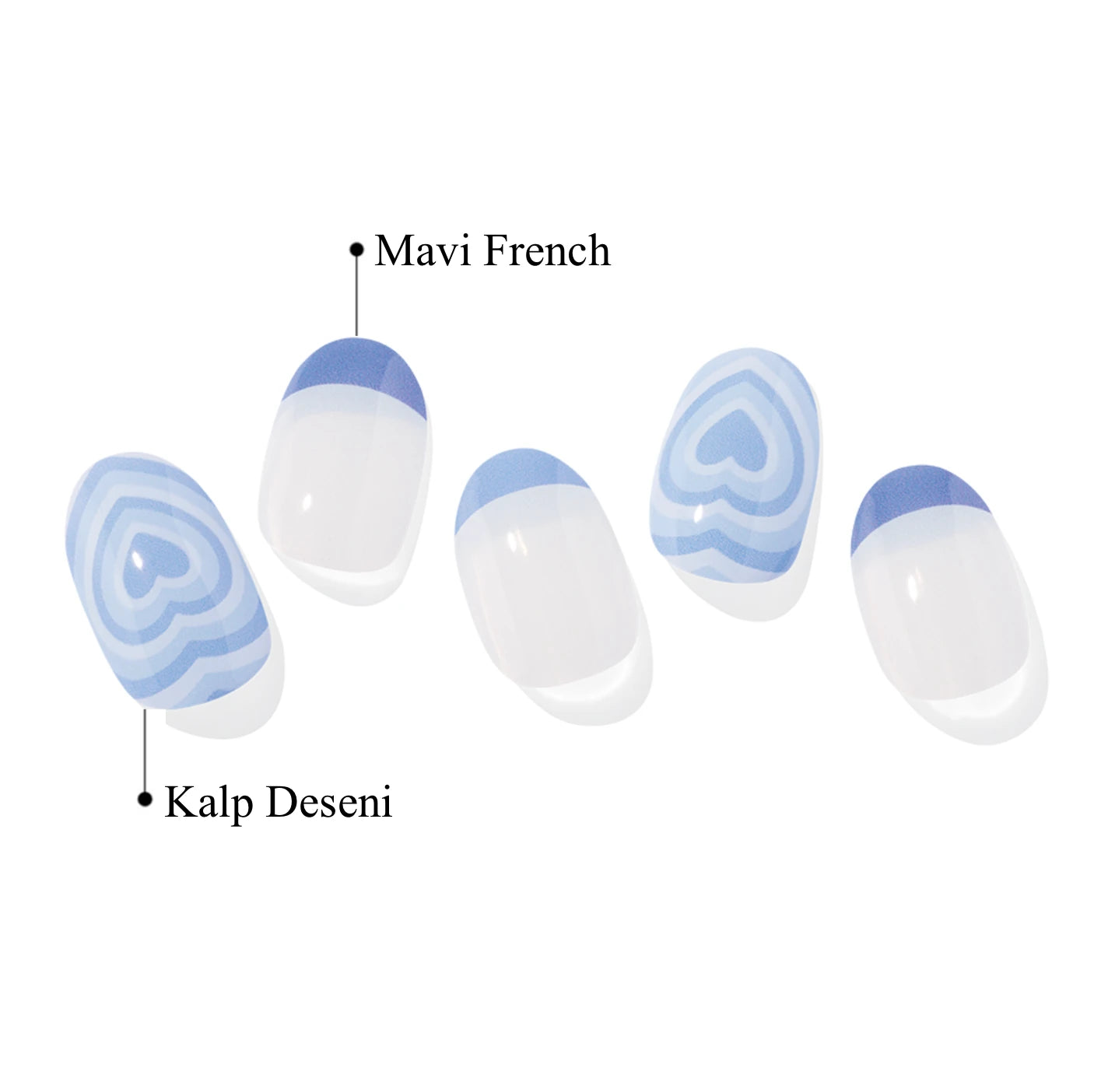 N Love Myself Jel Tırnak 30 Adet, 2 Kullanım