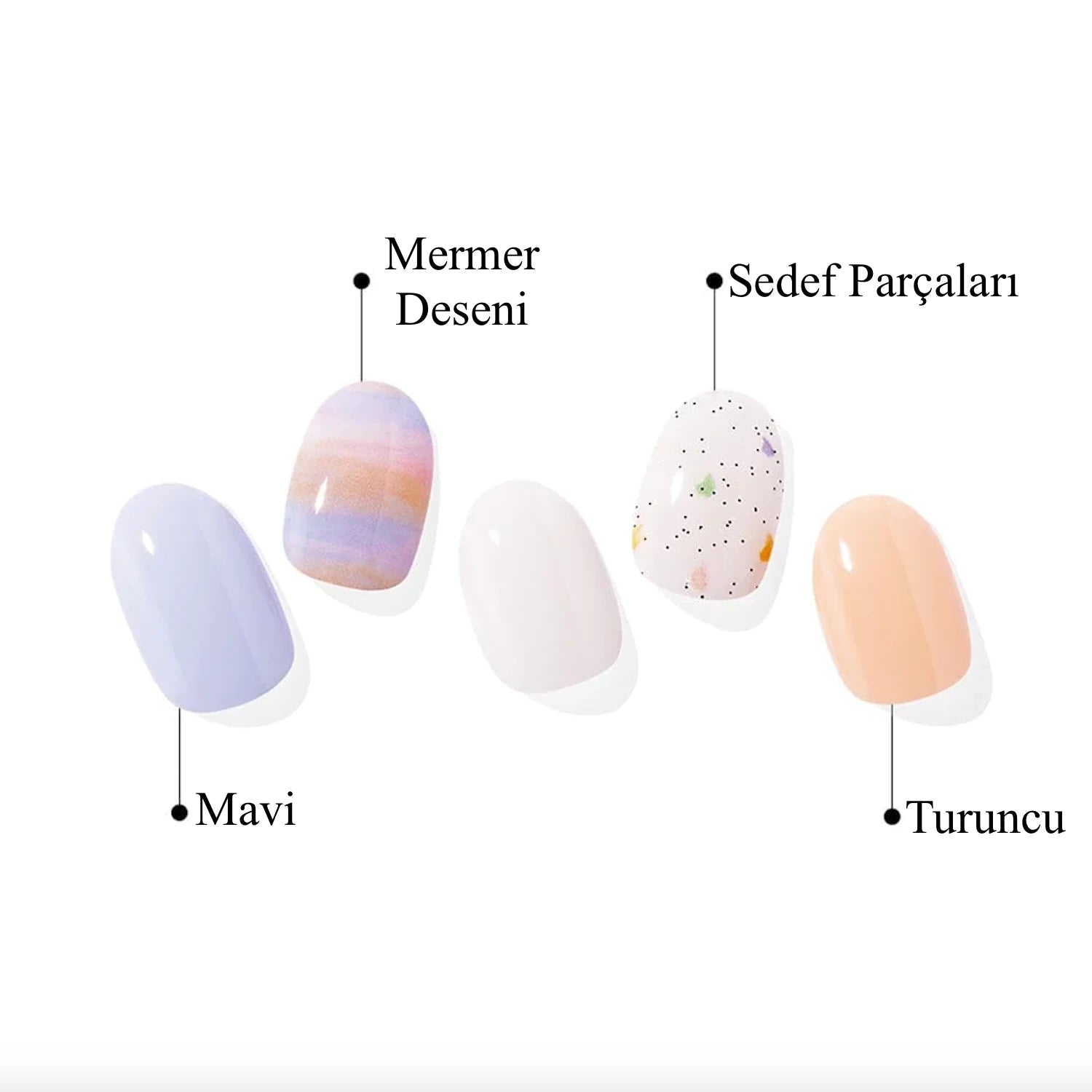 N Baby Venus Jel Tırnak 30 Adet, 2 Kullanım