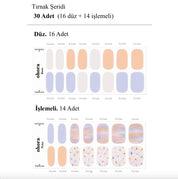 N Baby Venus Jel Tırnak 30 Adet, 2 Kullanım