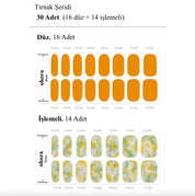 N Chlorophyll Jel Tırnak 30 Adet, 2 Kullanım