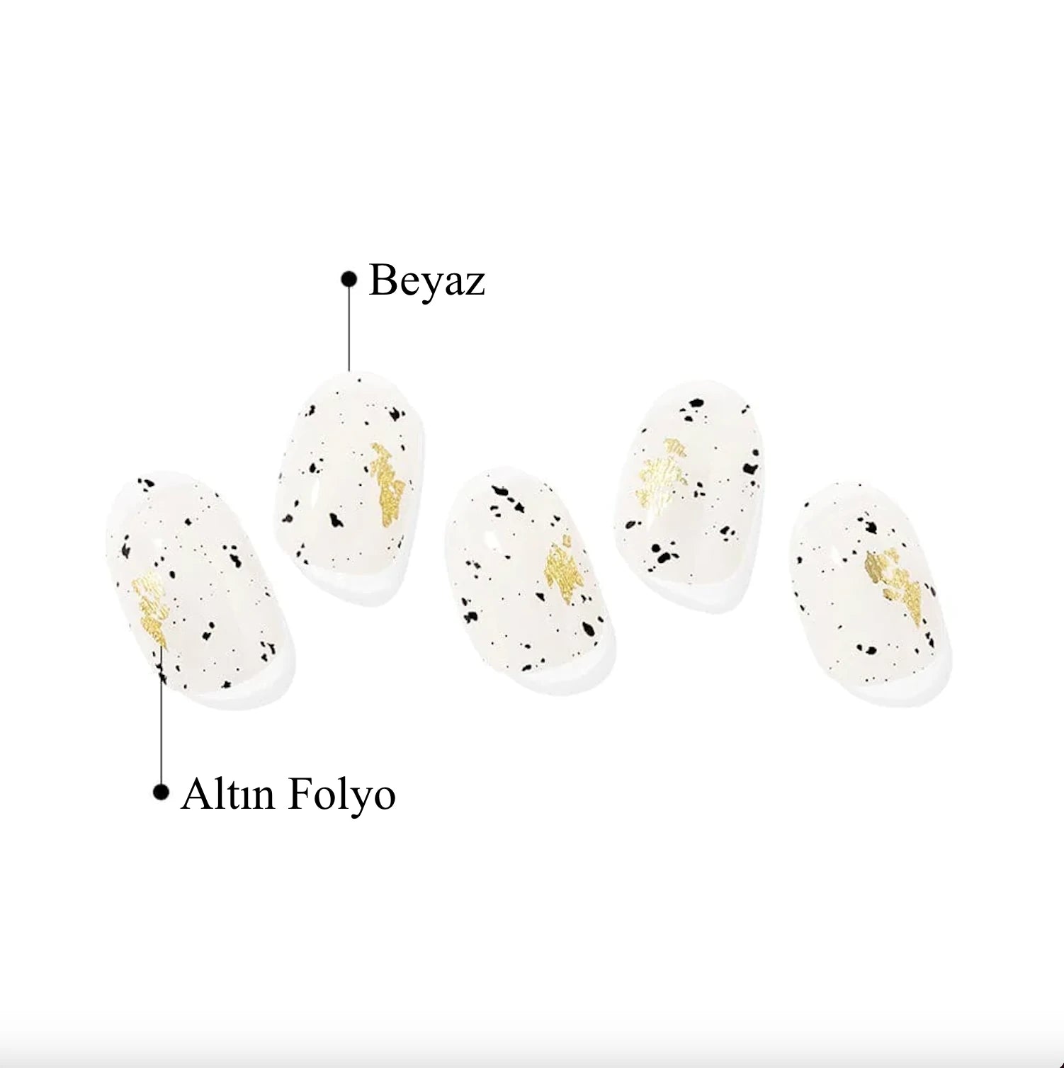 N Couque Jel Tırnak 30 Adet, 2 Kullanım