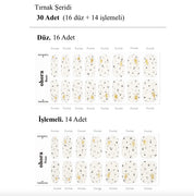 N Couque Jel Tırnak 30 Adet, 2 Kullanım