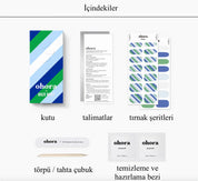 Ohora X Daze Dayz Lollie + Lollie Stripe  Manikür Pedikür Seti