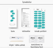 N Tint Valley Jel Tırnak 30 Adet, 2 Kullanım