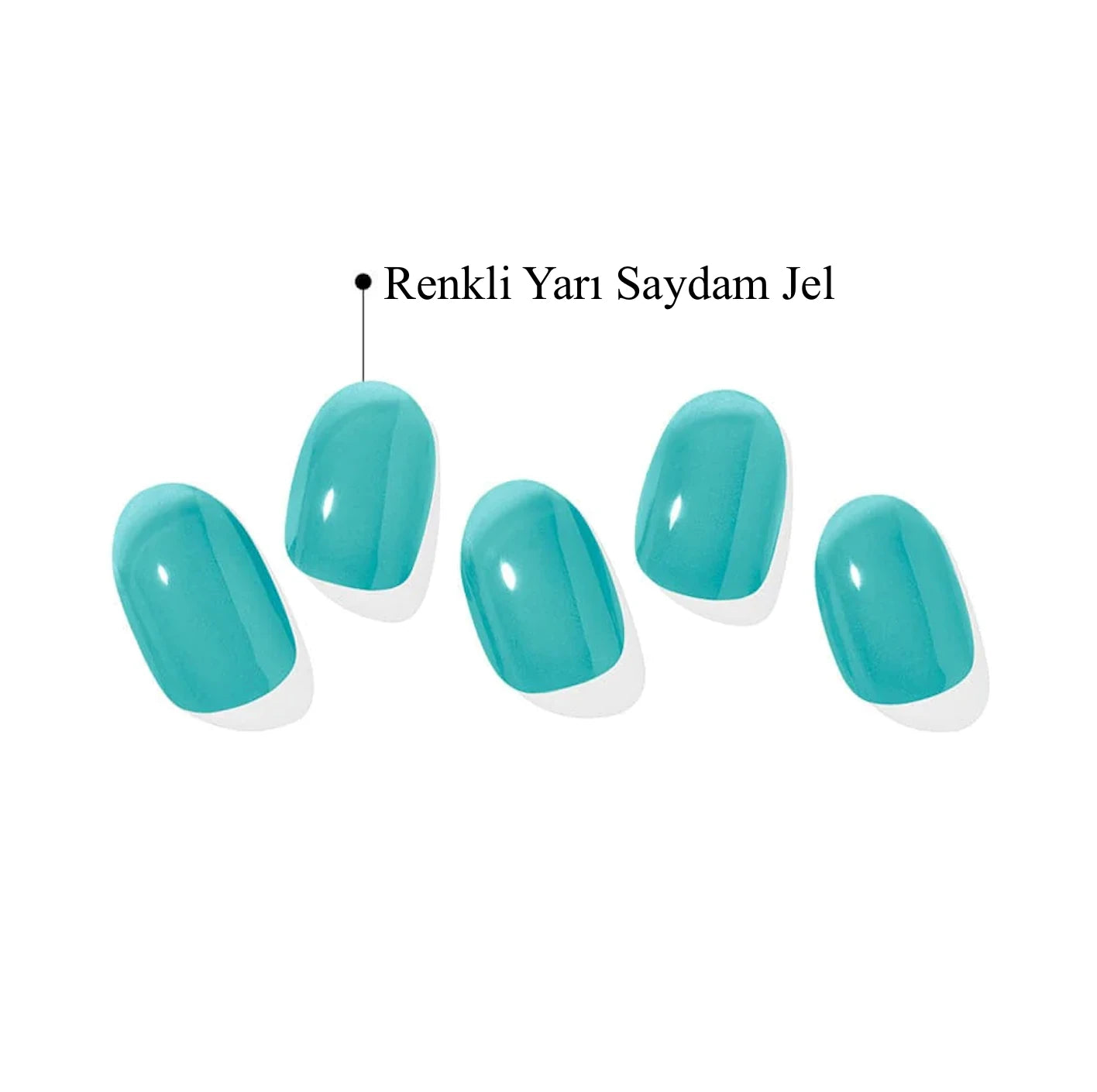 N Tint Valley Jel Tırnak 30 Adet, 2 Kullanım