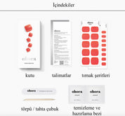 P Vermeil Jel Tırnak 32 Adet, 2 Kullanım