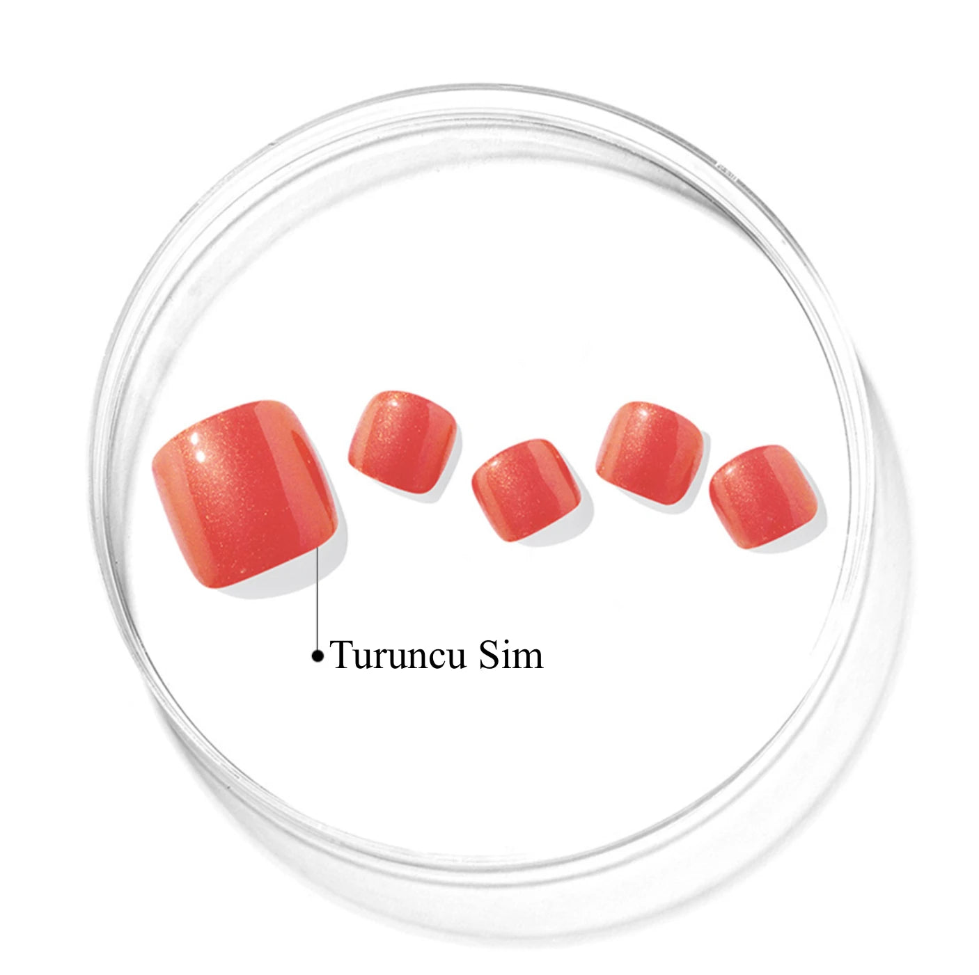 P Vermeil Jel Tırnak 32 Adet, 2 Kullanım