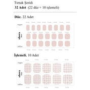 P Bright Jel Tırnak 32 Adet, 2 Kullanım