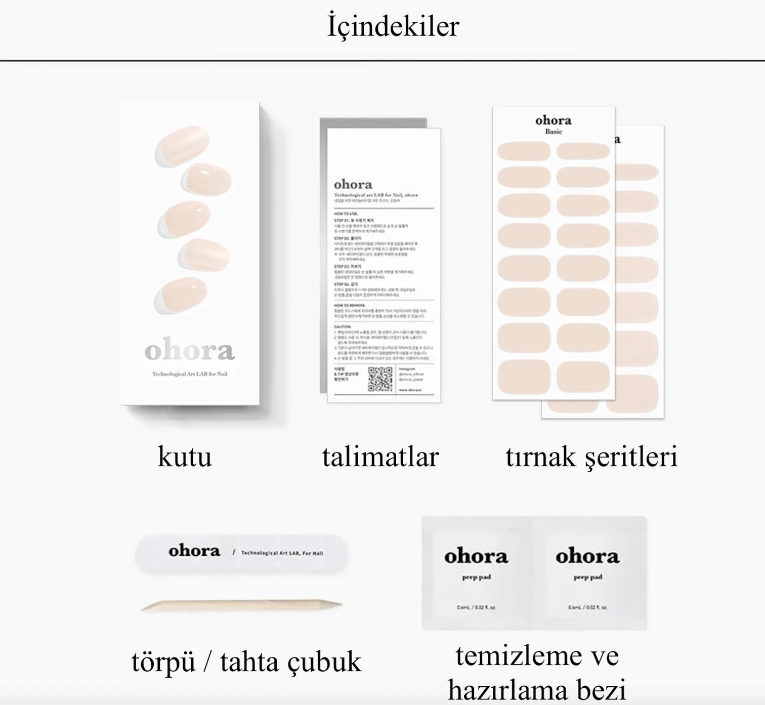 N Glazed Apricot Jel Tırnak 30 Adet, 2 Kullanım