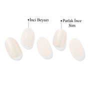 N Glazed Linen Jel Tırnak 30 Adet, 2 Kullanım