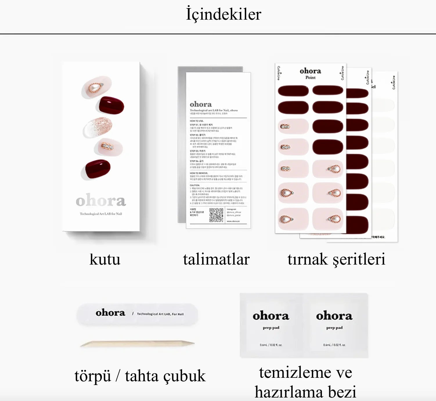 N La Vie En Rose Jel Tırnak 30 Adet, 2 Kullanım