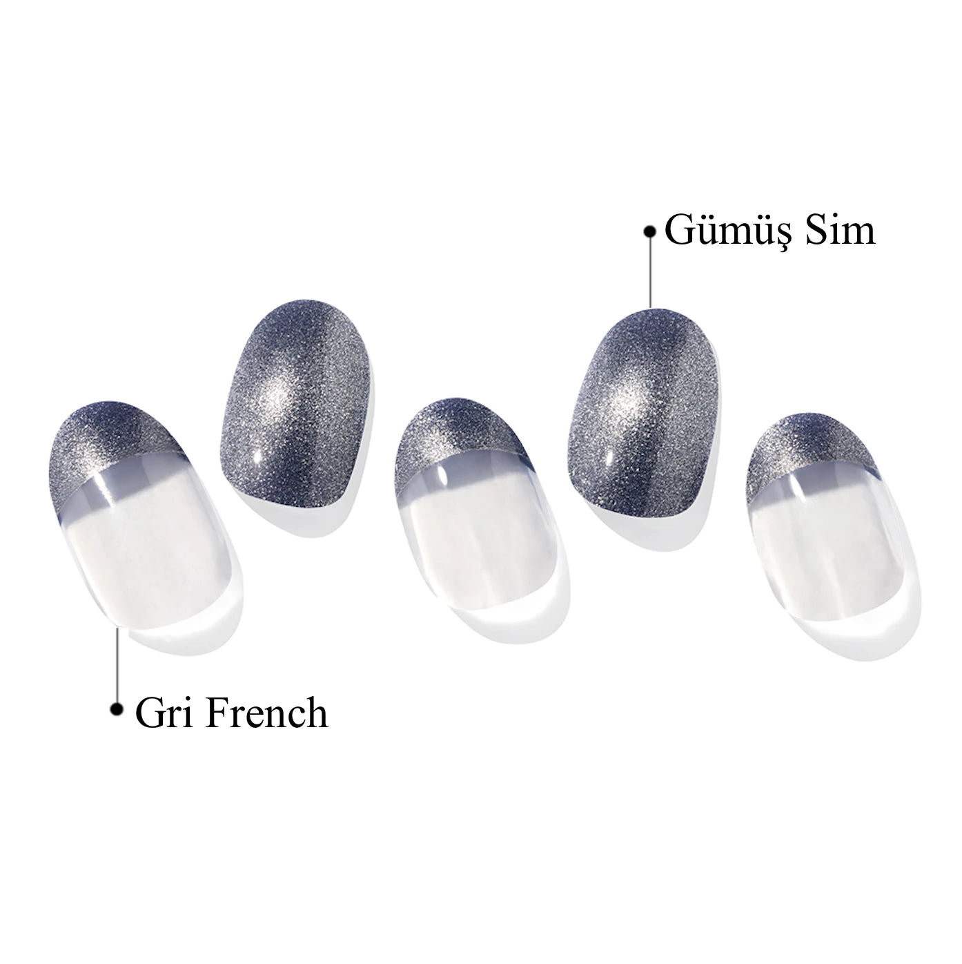 N Velvet Chic Jel Tırnak 30 Adet, 2 Kullanım