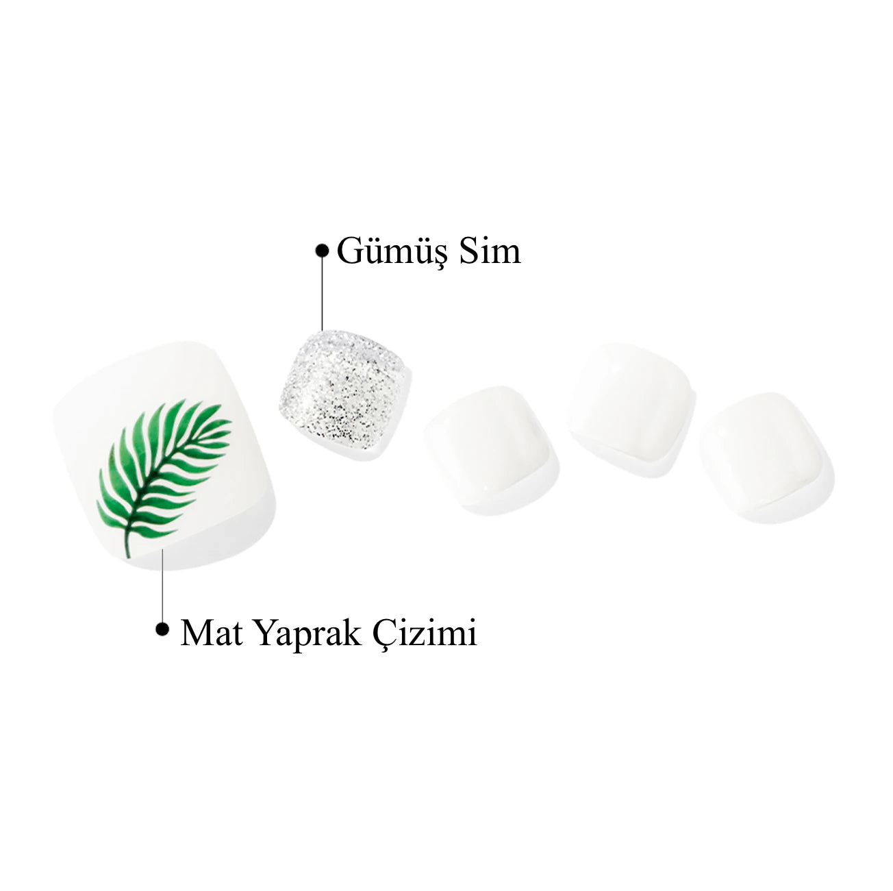 P Havana Jel Tırnak 32 Adet, 2 Kullanım