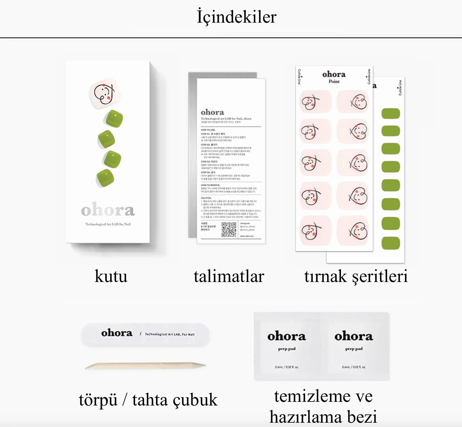 P Jolly Jel Tırnak 32 Adet, 2 Kullanım