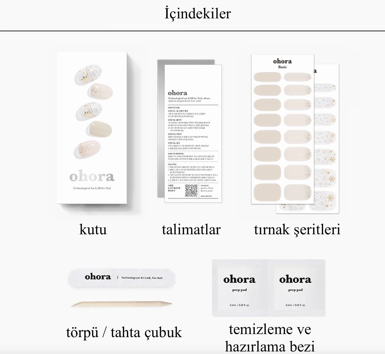 N Winter Delight Jel Tırnak 30 Adet, 2 Kullanım